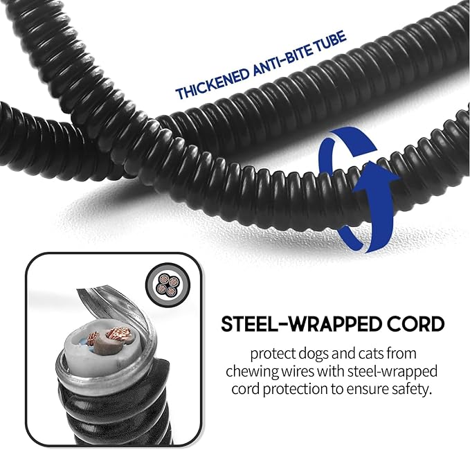 Rest-Eazzzy Heated Cat Bed with Removable Cover, 5 Level Timer & Temperature, Indoor Warming Mat for Cats & Dogs (Heat Pad, Pure-Blue, M)