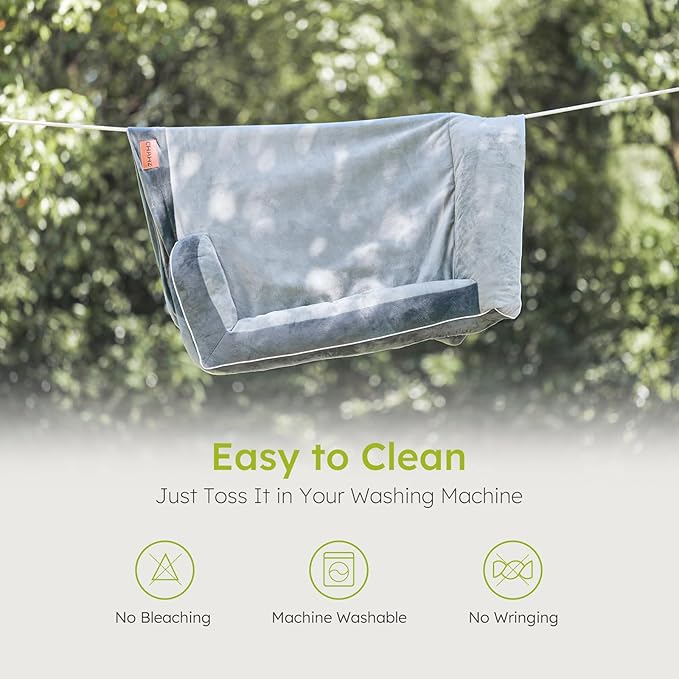 XXL Dog Bed for Extra Large Dogs, Giant Orthopedic Dog Beds with Cooling Gel Memory Foam, Waterproof Pet Bed with Removable Washable Cover, 53" Pet Sofa Bed Velvet with Bone Toy, Dark Gray