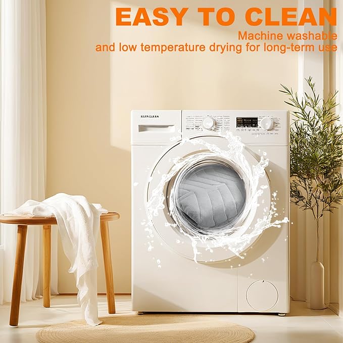 BINGPET 2 Pcs Self Warming Pet Bed for Indoor/Outdoor Cats & Dogs, Warm Thermal Self Heating Mat with Anti-Slip Bottom, Washable, Cozy Heating Pad Blanket for Kittens & Puppies, 28"×45"