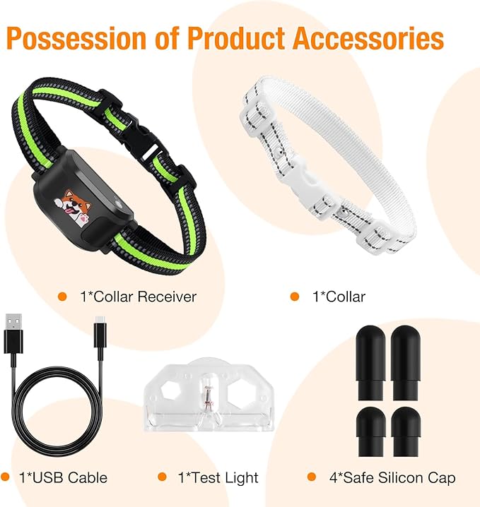 GPS + Wireless Dog Fence & Training Collar – No Subscription, App Geo-Fence 3280ft, 60-164ft Bluetooth Training, 3 Correction Modes, Auto Sleep/Wake, 7-Day Battery, 3-Dog Support (Black)