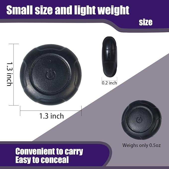 GPS Tracker for Vehicles,Cars,Kids,Pets,and Motorcycles | Real-Time Location Tracking | No Monthly Fee No Subscription | Mini Hidden GPS Tracker Device for Car,Dog,Elderly,and Personal Use