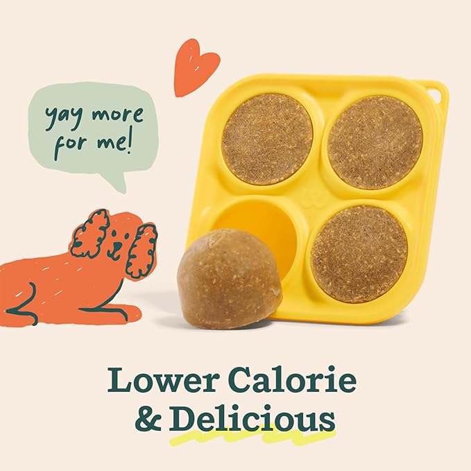 WOOF Dog Pupsicle Mix - Easy-to-Make DIY Pupsicle Refills - Tasty, Healthy Pupsicle Mix - Wholesome Ingredients - Long-Lasting Treats for Dogs - Balanced Belly Mix