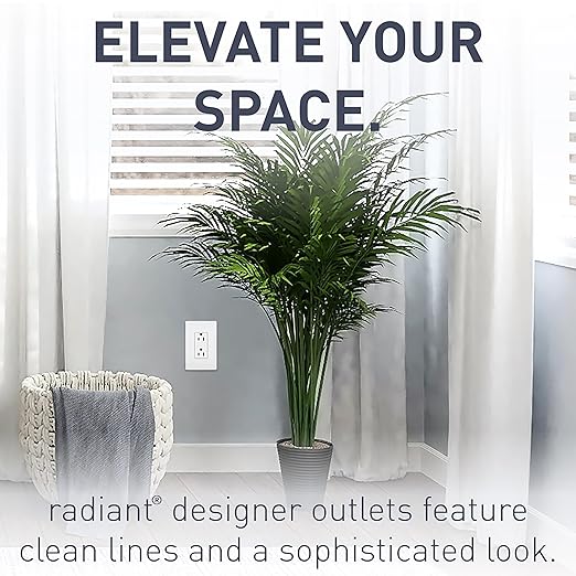 Legrand Radiant 15 Amp Decorator Duplex Outlet, Rocker Wall Switch Single Pole & 3-Way Light Switches