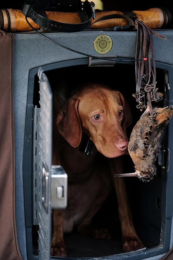 dakota283 Medium Kennel -Frame Door- Dark Granite