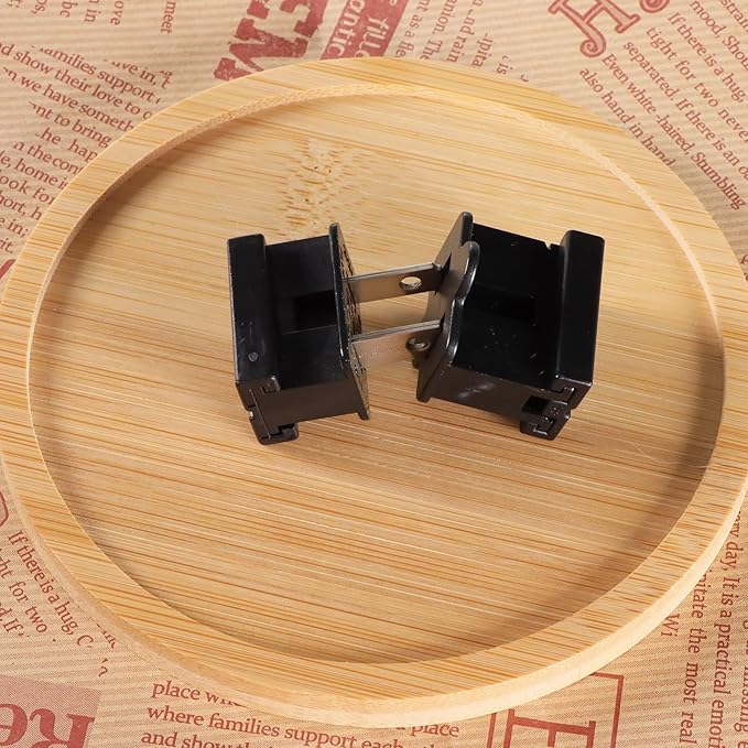 Female Vampire Plug - 25PCS SPT-2 Black Electric Plugs for Christmas Light Strings & Lamps and DIY Projects