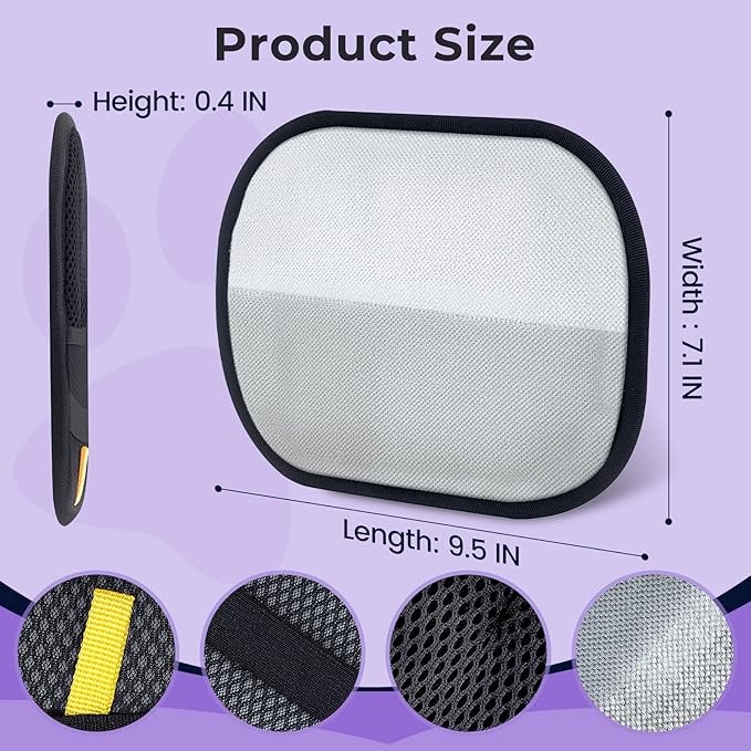 2Pcs Electrostatic Pet Hair Removal Glove, Static Magic Brush Pet Hair Remover, Washable Reusable Pets Grooming Glove For Furniture, Carpet, Bed Sheets, Couch, Clothes, Hair Removal Tool For Dog Cat