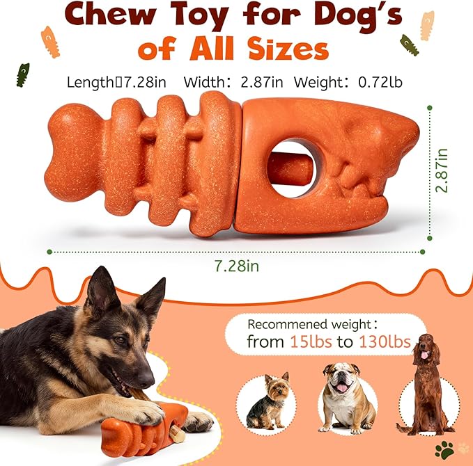 Bully Stick Holder for Dogs,Interactive Dog Toy to Keep Them Busy,Indestructible Dog Chew Toys,Dog Toys for Teeth Cleaning,Interactive Toys Puzzle for Indoor Outdoor Play