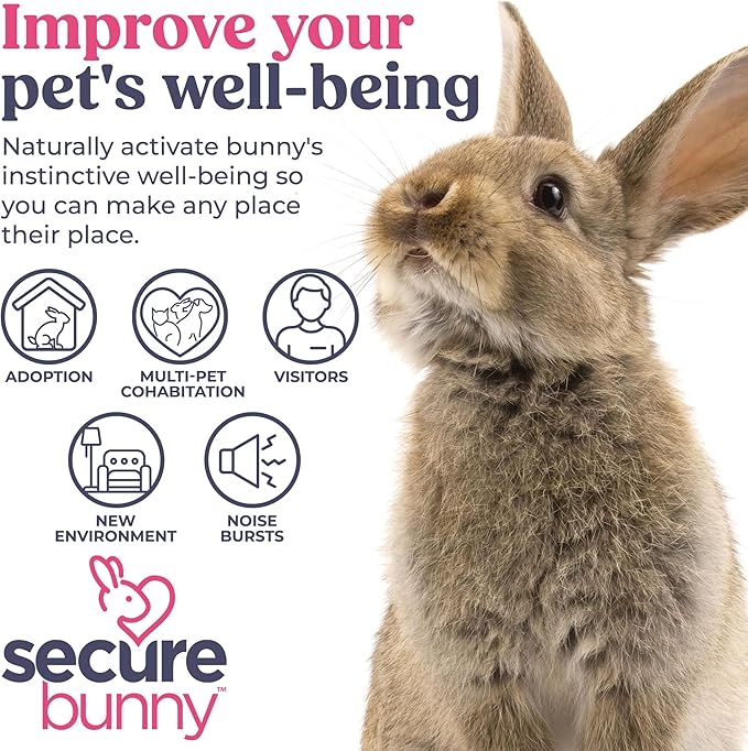 SecureBunny Pheromone Home Stick Diffuser 30-Day Starter Kit, Passive Diffuser Naturally Supports Calm and Well-Being Helping Relieve Any Feeling of Anxiety or Stress