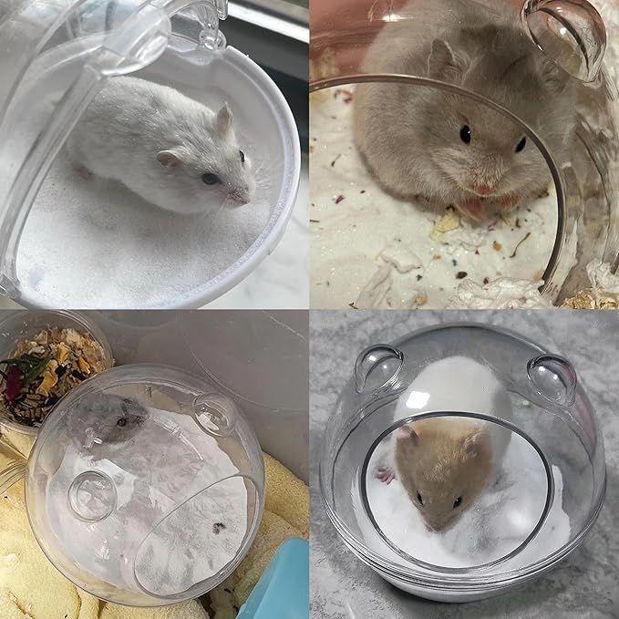 Meow&Woof Bath Sand for Hamster 2.2 lbs Dust Free Desert Sand or Potty Litter Sand for Chinchillas Gerbil Syrian Mice Small Animals Trial Version 2.2 Lbs