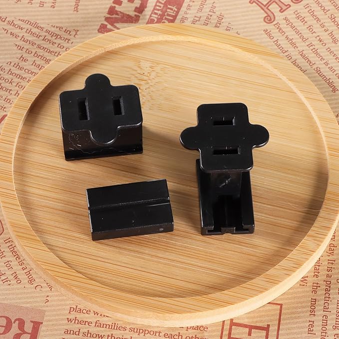 Female Vampire Plug - 25PCS SPT-1 Black Electric Plugs for Christmas Light Strings & Lamps and DIY Projects