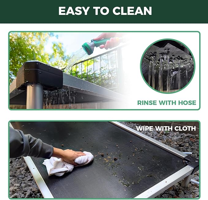 FXW TitanNest Chew-Proof Elevated Dog Bed, Raised Cot for Indoor/Outdoor/Camping Use, Durable & Waterproof Cooling Pet Bed with Exclusive Cover for Toy Dogs, 23.0" L x 17.0" W x 4.5" H, Black