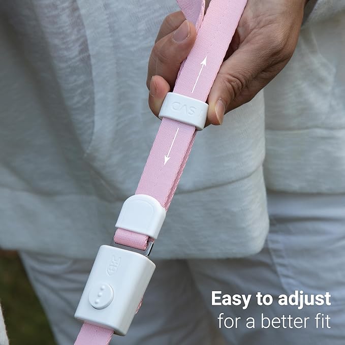 SVD.PET 4-in-1 Hands Free Dog Leash, Versatile Crossbody Dog Waist Leash with Easy Release Buckle, Adjustable Waist Fit for Walking, Jogging and Running Your Pet (Pink)