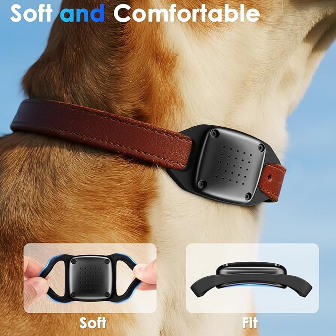 PSRAT for Dog Pheromone Calming Diffuser 3 in 1 Appeasing Pet Pheromones Diffuser to Calm Kit,for Pet Collars Designed Relaxants Carrying Box,Naturally Reduces Anxiety, Breakaway Safe Design