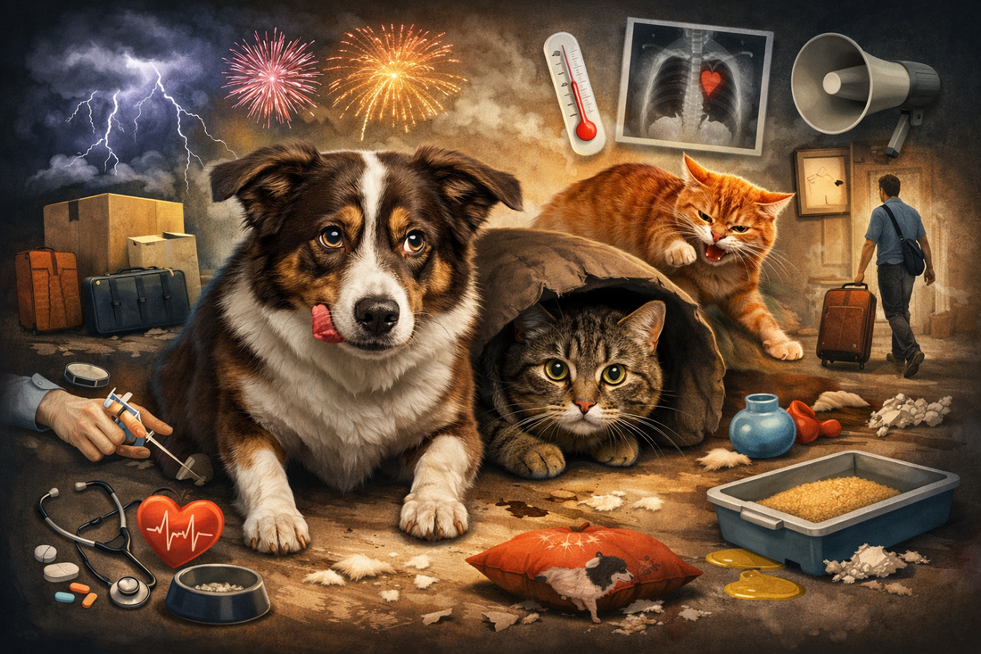 Understanding and Managing Pet Stress: A Complete Guide to Anxiety, Triggers, and Solutions