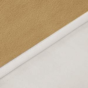 Ameritex Pet Bed Blanket Reversible 100% Waterproof Velvet Super Soft for Sofa and Bed (40x60 Inches, Cream+Sand)