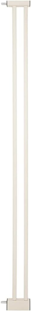Lumizone Extra Tall Pet Gate 55.12" High Pressure Mounted 4.13" Wide Extension kit 1.37" Gap (4.13" W, Cream White)