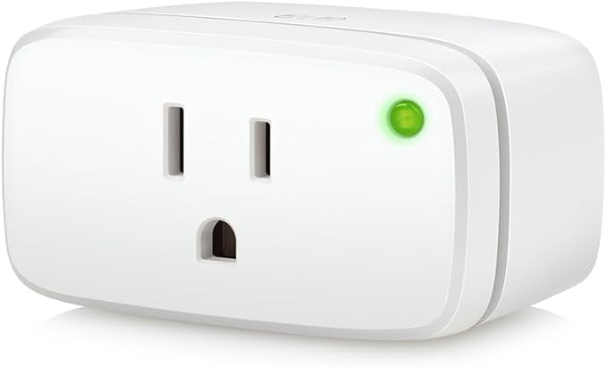 Eve Energy (Matter) - Smart Plug, App and Voice Control, 100% Privacy, Matter Over Thread, Works with Apple Home, Alexa, Google Home, SmartThings