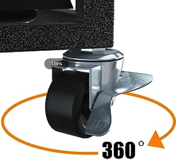 54/48/42/38 Inch Heavy Duty Funiture Dog Crate with Wheels, Indestructible and Escape Proof Wooden Kennel Indoor for High Anxiety Dogs with Double Door and Tray, Extra Large XL XXL