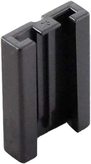 Female Vampire Plug - 25PCS SPT-1 Black Electric Plugs for Christmas Light Strings & Lamps and DIY Projects