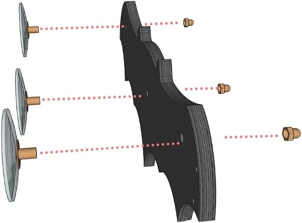 Cat Window Perch with Scratching Post Strong Supported - Large Hammock Bed for Cats Inside - Solid Wood Seat, Soft Cushion - Rustic Indoor Cat Tree Shelf for Sunbathing (Black, Large 2)