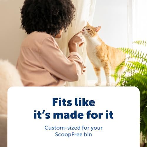 PetSafe Waste Bin Liners Cleaning - Disposable Liners - Durable Plastic - Litter Box Compatible - Convenient Drawstring Design - 15 Count