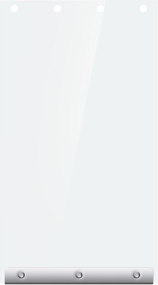 Ripeng 1 Pcs Dog Door Replacement Flaps 7.3 x 13.2 Inch Compatible with Dog Door Model DSRWM, Fit Dogs up to 35 lbs, Clear Flexible Weatherproof Pet Supplies Home Flap, Easy to Install