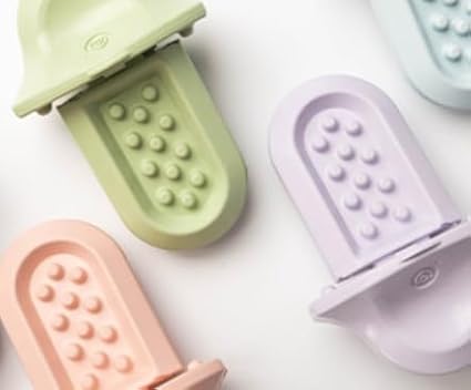 Diggs Groov Crate Training Aid for Puppies and Nervous Dogs – Calming Lick Mat for Crate Training & Separation – Puppy Enrichment Toy with Freezer Shell – BPA-Free – (Blush)