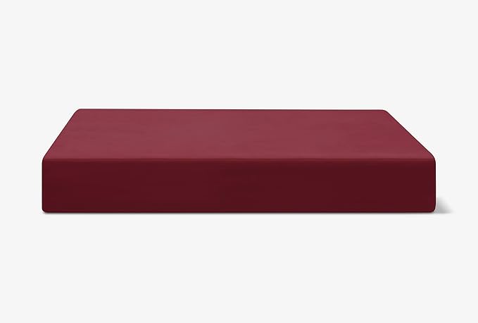 Barker Beds XL Orthopedic Dog Bed - 7" Memory Foam Mattress - 75-120 lbs - Joint Pain & Arthritis Support - Vet Recommended, Washable Cover - Made in USA - 52"x36"x7" - Burgundy