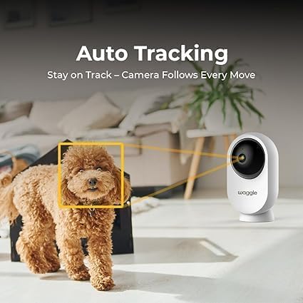 Waggle Pack of 2 RV Mini Camera - 1080p HD Wireless Security Camera for RVs – Built-in SD Card (128GB), 2-Way Audio, Night Vision & Motion Detection - Indoor Use - WiFi & Subscription Required