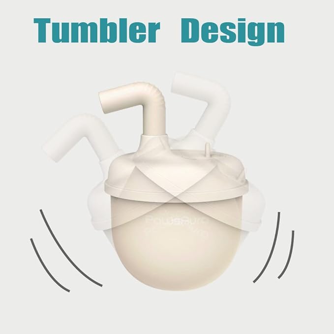 CALEMBOU Cat Laser Toy,Pet Automatic Laser Cat Toys for Indoor Cats Kitten Tumbler Interaction Toys, USB Charging, 360 Degree Irregular Rotation Three Adjustable Modes