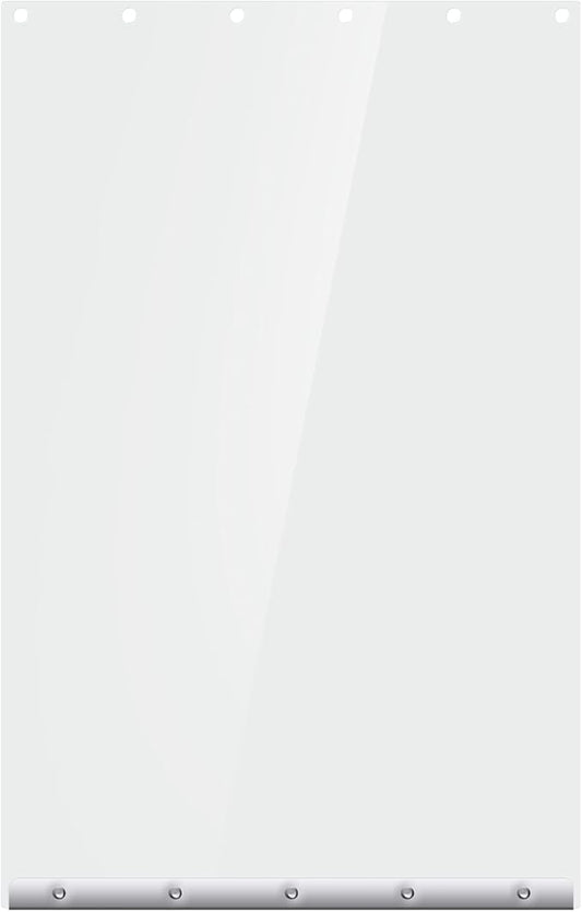 Ripeng 1 Pcs Dog Door Replacement Flaps 15 x 23.5 Inch Compatible with Dog Door Model DSRWSL, Fit Dogs up to 120 lbs, Clear Flexible Weatherproof Pet Supplies Home Flap, Easy to Install