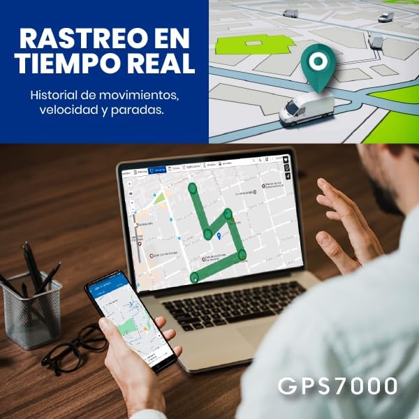 GPS7000-4G Hidden GPS Tracker for Vehicles | 90 Days of Service Included |Easy Self-Installation| After The 90 Days Included in The Service, You can Choose to Suscribe | No Hidden Fees