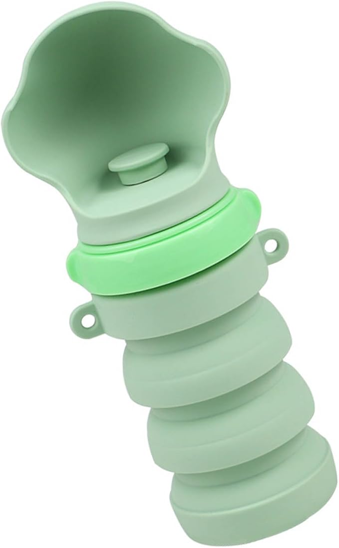 1. 400ml Leakproof Dog Water Bottle Portable Outdoor Travel Drinking Dispenser with Silicone Bowl for Pets Portable Pet Water Dispenser