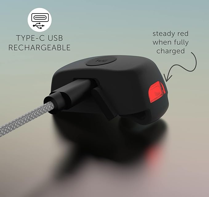 TUG Oval 360° Tangle-Free Retractable Dog Leash | Flashlight Included | Integrated Waste Bag Dispenser Pocket (Small, Black)