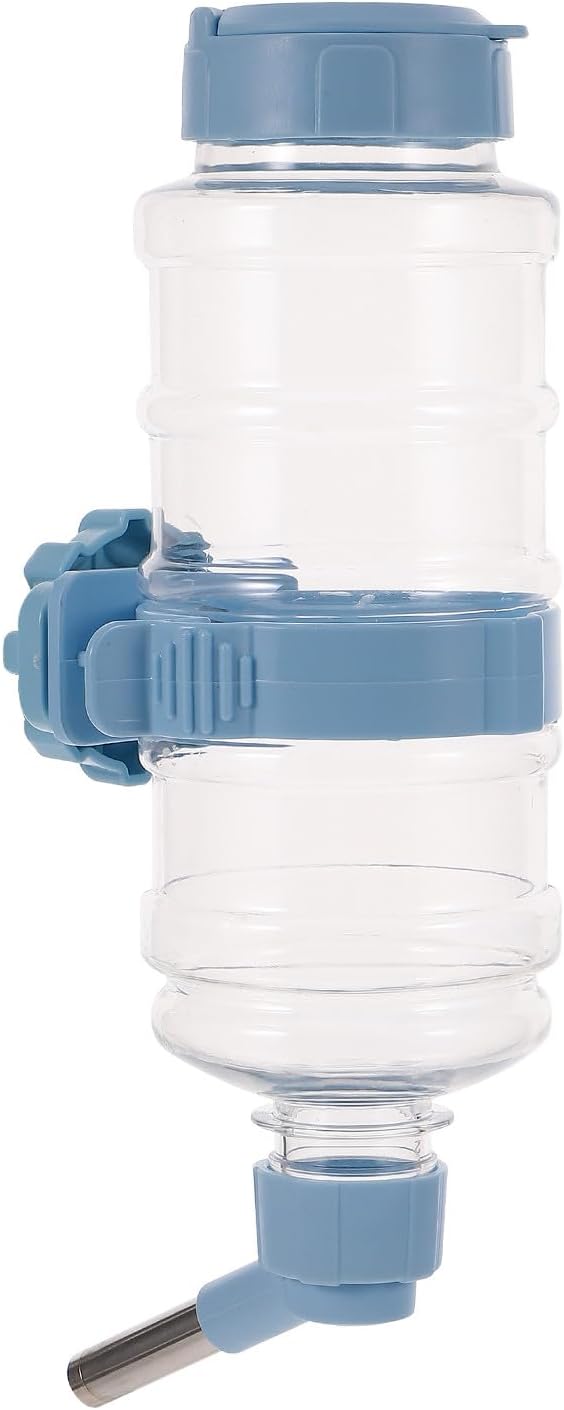 Hanging Pet Water Feeder for Small Animals Leakproof Rabbit Chinchilla Guinea Pig Water Bottle Smooth Surface Easy to Install Cage Supply