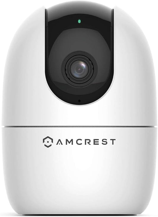 Amcrest 1080P WiFi Camera Indoor, Nanny Cam, Dog Camera, Sound & Baby Monitor, Human & Pet Detection, Motion-Tracking, Phone App, Pan/Tilt Wireless IP Camera, Night Vision, Smart Home ASH21-W