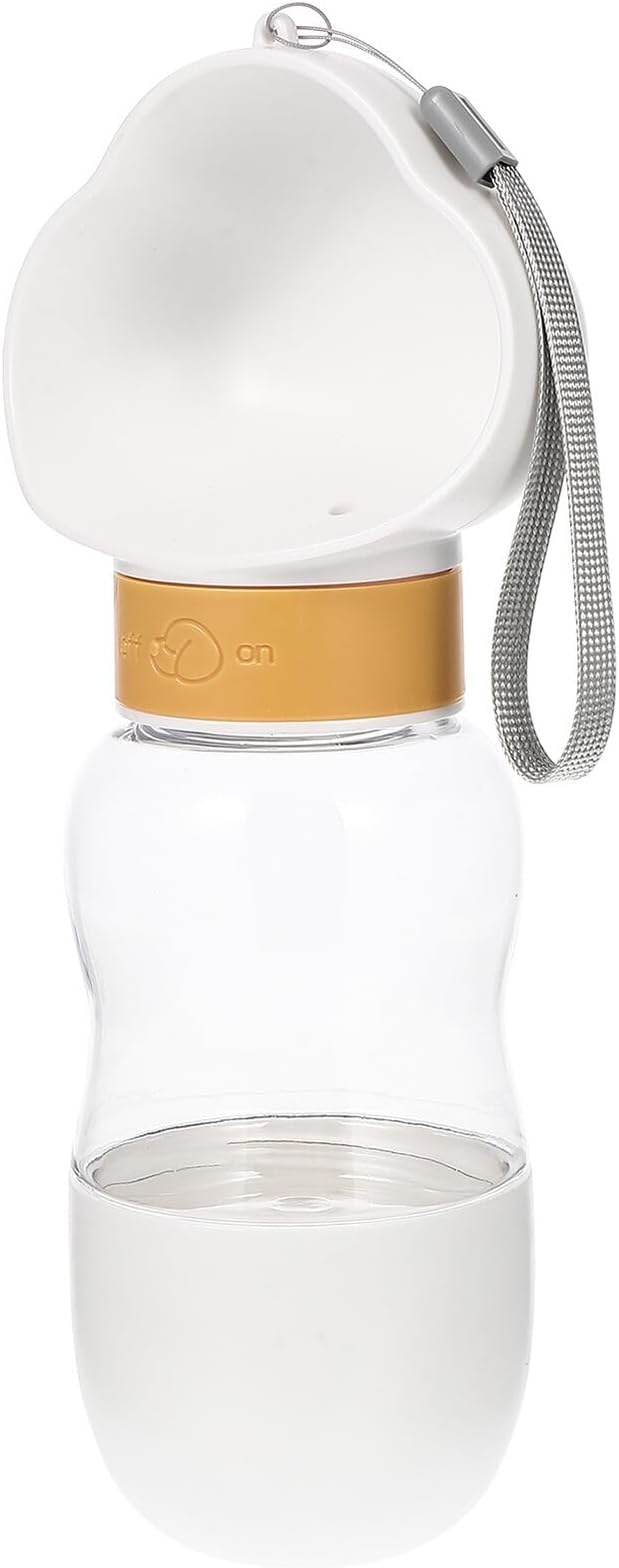 Portable Dog Water Bottle with Leakproof Water Dispenser for Outdoor Walking Hiking Design Puppy Travel Cup Convenient Pet Accessory for Dogs