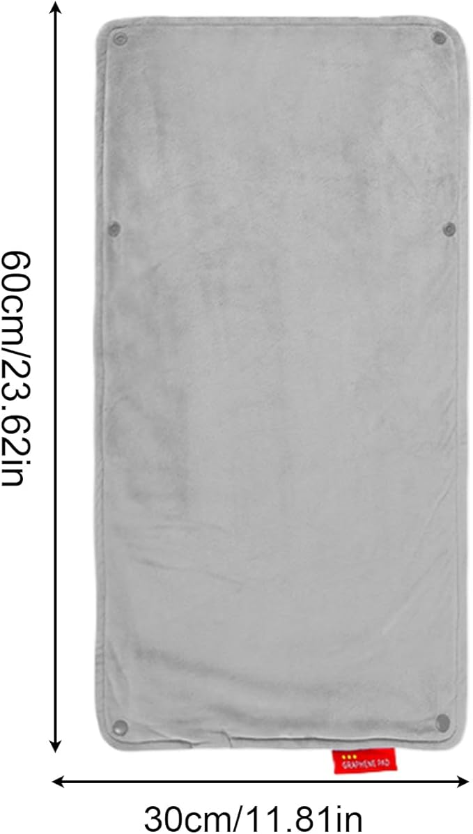 Pet Heating Pad, Dog Cat Pad for Warm Comfort, Rechargeable 23x11 Inch Waterproof Mat with Soft and Adjustable Temperature, Pet Accessory for Puppy Cats Small Dogs Women Men Kitten Cold Home