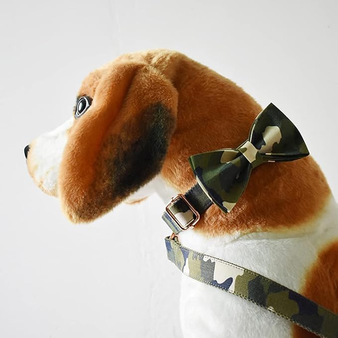 Custom Dog Collar with Metal Buckle - Pet Collars Personalized with Name and Phone Number (Bohemian)