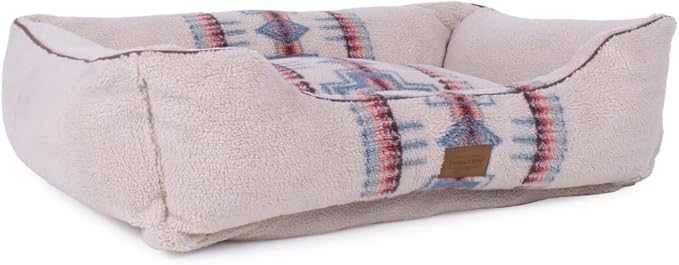Pendleton Berber Kuddler Dog Bed - Harding Rosewood, M