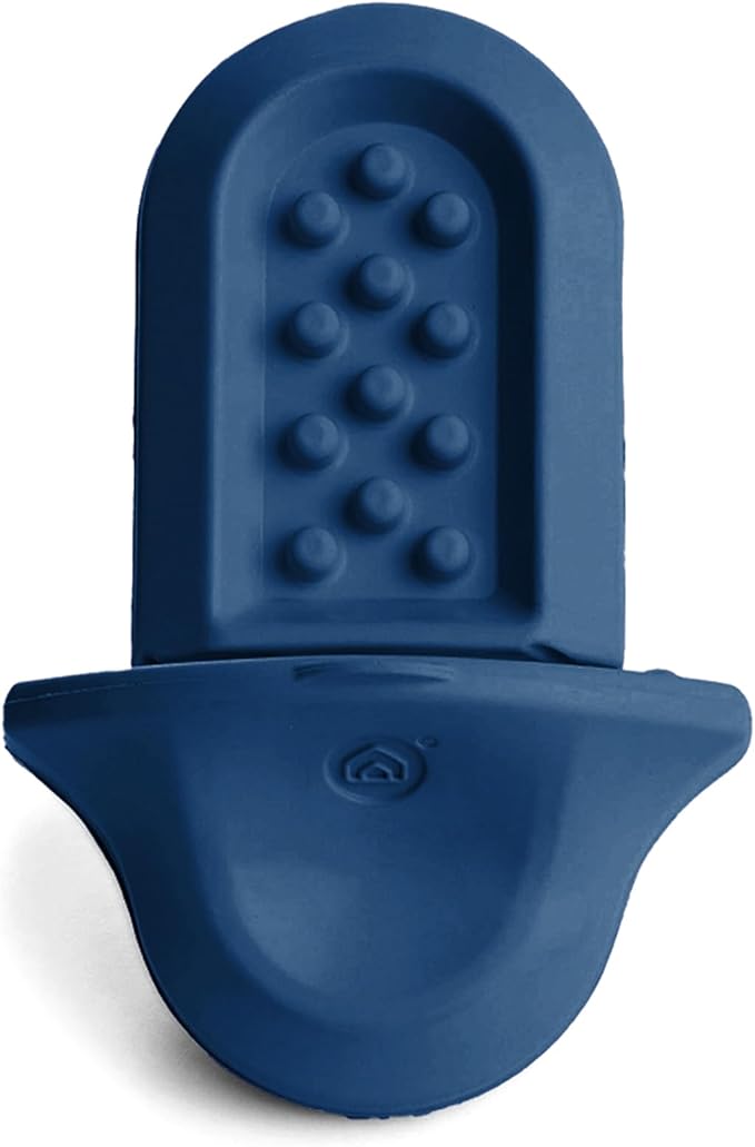 Diggs Groov Crate Training Aid for Puppies and Nervous Dogs – Calming Lick Mat for Crate Training & Separation – Puppy Enrichment Toy with Freezer Shell – BPA-Free – (Royal)