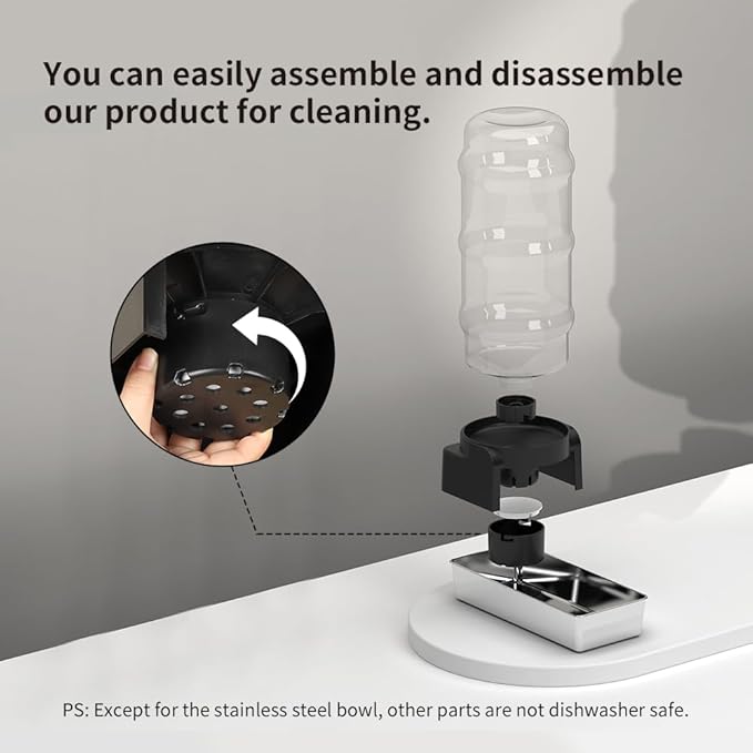 PAKEWAY Automatic Gravity Dog Water Bowl Dispenser - 1 Gal/3.8L Stainless Steel Large Capacity Waterer, for Cats & Small to Medium Dogs (3 Filters)