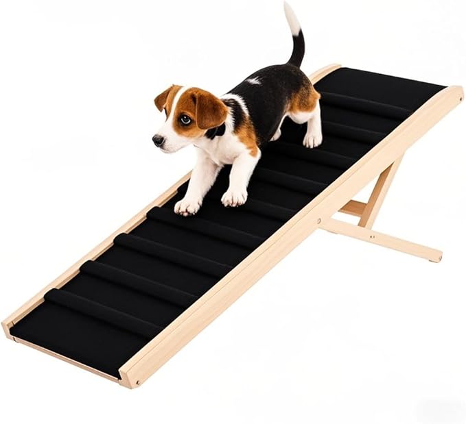 Dog Pet Ramp for Bed Couch Car SUV Large,Dog Pet Ramps Stairs Steps for Large Small Dogs to Get on High Beds Cars SUV Trucks