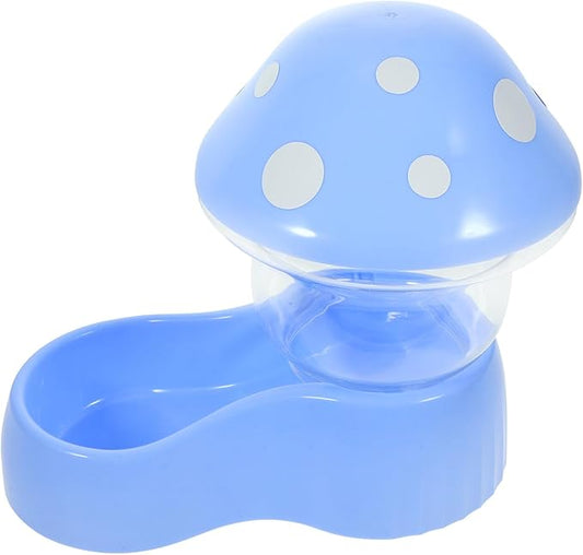 BESPORTBLE Automatic Pet Feeder for Cats and Dogs Bite-Resistant Food Dispenser Bowl with Texture for Easy Food Monitoring Lightweight Self-Filling Gravity Feeder for Pets