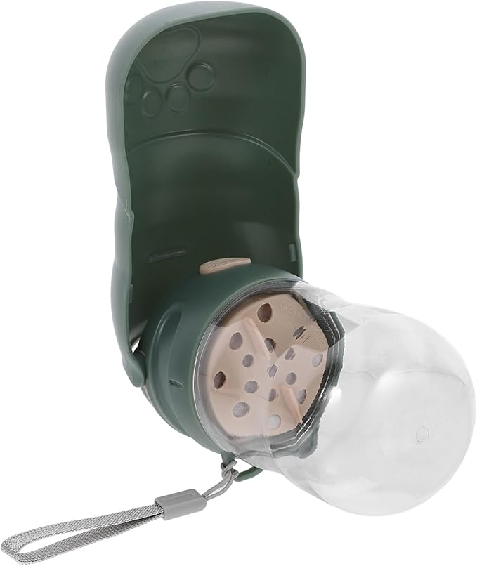 Portable Dog Water Bottle with Travel Water Dispenser for Outdoor Walking for Puppies and Cats Reusable Safe Material Easy to Clean and Use
