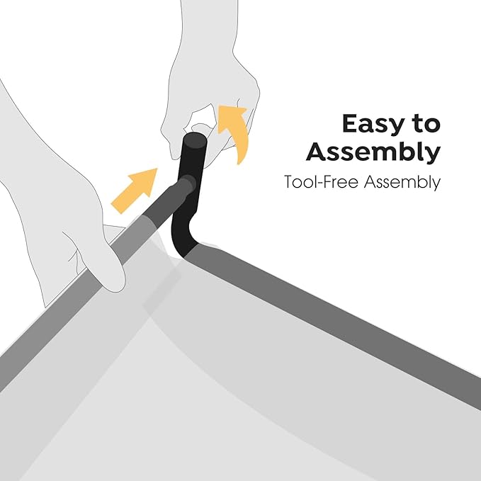 Veehoo Original Outdoor Elevated Dog Bed, Cooling Raised Dog Cot for Medium Dogs, Portable Standing Pet Hammock Platform with Washable Breathable Mesh, No-Slip Feet, Medium, Brown, CWC2201