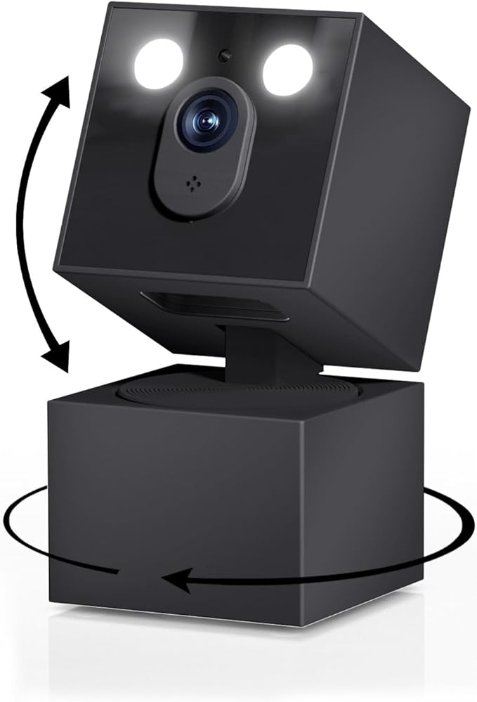 2K Security Camera Indoor - 5G&2.4G WiFi Cameras for Home Security, Pet/Dog/Baby Monitor with Phone APP 360Pan/Tilt, One-Tap Call 911, Al Motion Tracking, 24/7 Recording, Night Version