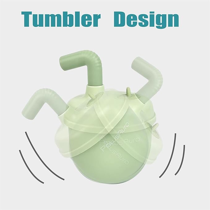 CALEMBOU Cat Laser Toy,Pet Automatic Laser Cat Toys for Indoor Cats Kitten Tumbler Interaction Toys, USB Charging, 360 Degree Irregular Rotation Three Adjustable Modes