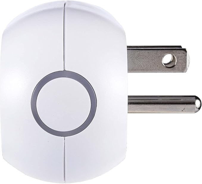 JONATHAN Y PLG1002A Smart Dual Plug, Alexa, Google Home Assistant Compatible, No Hub Required