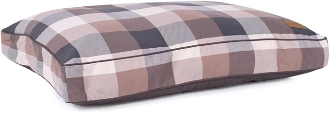 Pendleton Fleece Napper Dog Bed - Cabin Stripe Shale, S